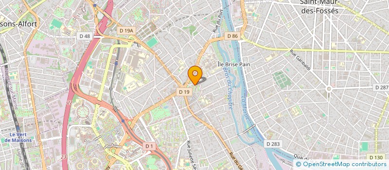 localisation de l'entreprise MADAME HAZAR MOKRANI à CRETEIL