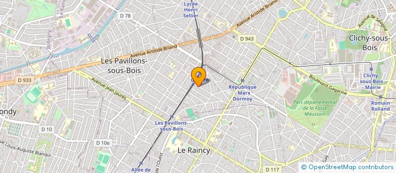 localisation de l'entreprise MADAME HAZEL BAYRAK  LIVRY-GARGAN