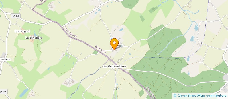 localisation de l'entreprise MADAME HAZEL BRAINE  MONCOUTANT-SUR-SEVRE