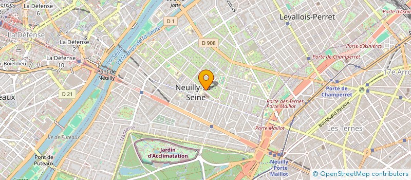 localisation de l'entreprise MADAME HAZEL ISRAEL  NEUILLY-SUR-SEINE