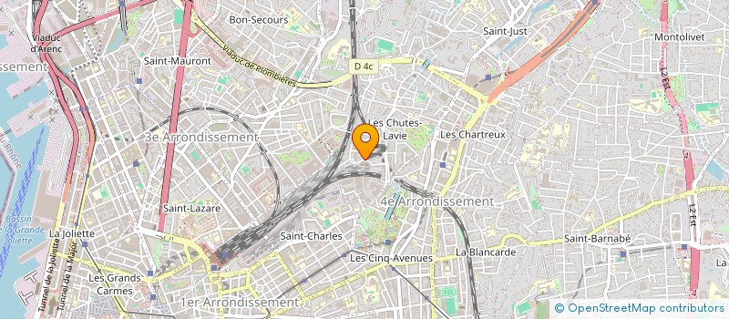 localisation de l'entreprise MADAME HAZEL MONAGHAN à MARSEILLE