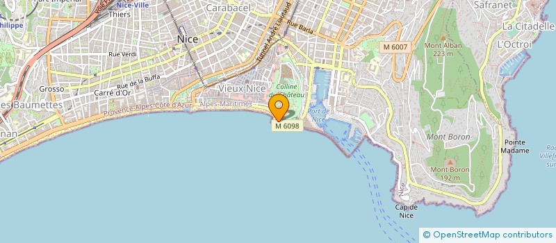 localisation de l'entreprise MADAME HEATHER HOUSTON à NICE
