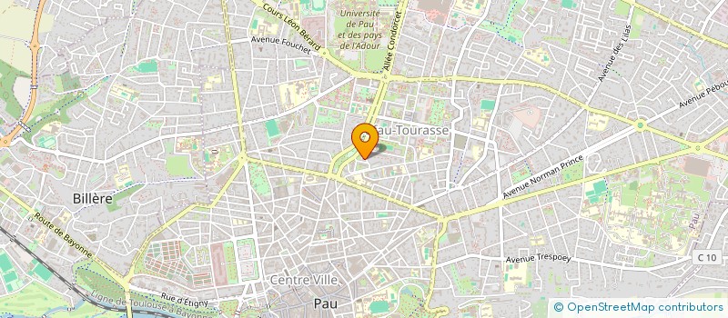 localisation de l'entreprise MADAME HEBA ABDALLAH ADAM à PAU