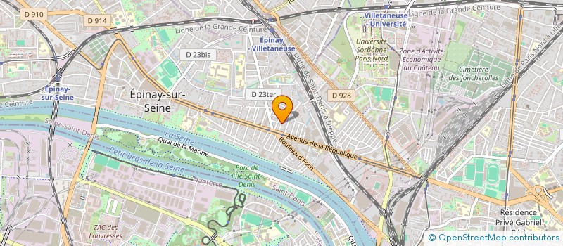 localisation de l'entreprise MADAME HEBA MENAA à EPINAY-SUR-SEINE