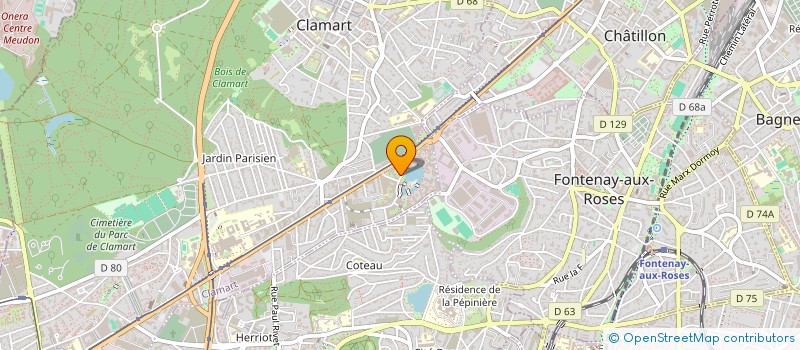 localisation de l'entreprise MADAME HEBA NASSAR à CLAMART