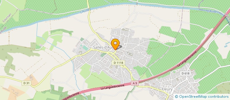 localisation de l'entreprise MADAME HECTOR CHAVARDES  SALLES-D'AUDE