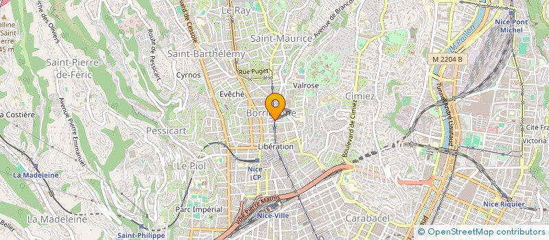 localisation de l'entreprise MADAME HEDDA ODEGARDSTUEN  NICE