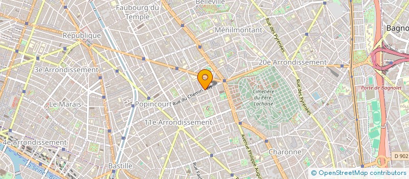localisation de l'entreprise MADAME HEDI ASSADI à PARIS