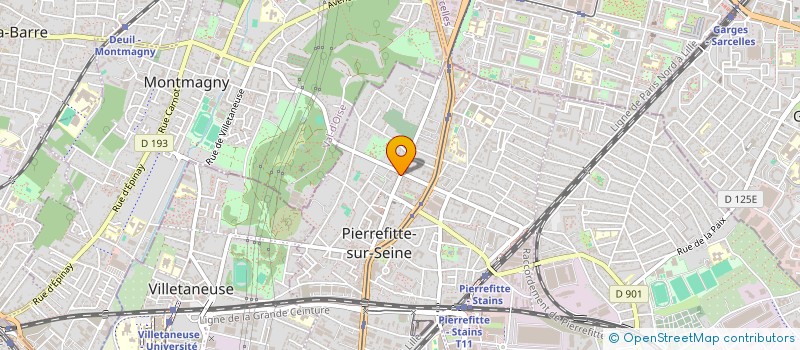 localisation de l'entreprise MADAME HEDI BEN MESSAOUD à PIERREFITTE-SUR-SEINE