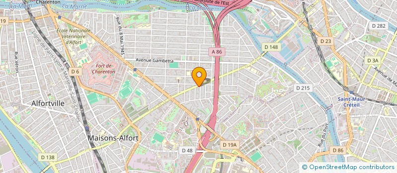 localisation de l'entreprise MADAME HEDI BEN YOUNES  MAISONS-ALFORT