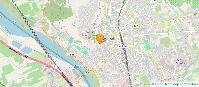 localisation de l'entreprise MADAME HEDIA FRIDHI  CAVAILLON