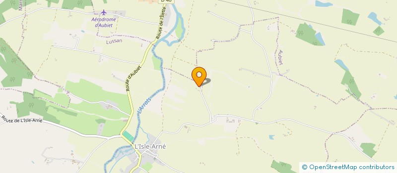 localisation de l'entreprise MADAME HEDIA MESSAOUDI  L'ISLE-ARNE