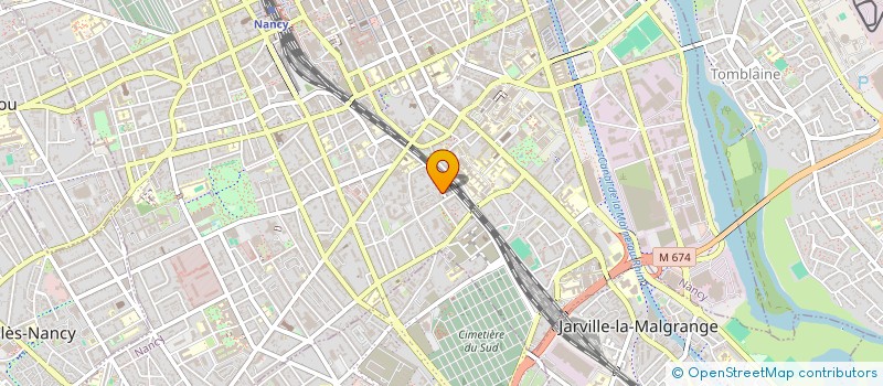 localisation de l'entreprise MADAME HEDIA MRAD  NANCY