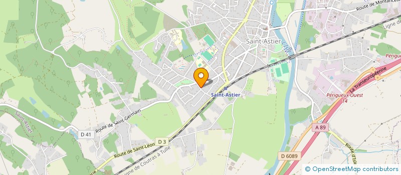 localisation de l'entreprise MADAME HEDIA PLANTA  SAINT-ASTIER