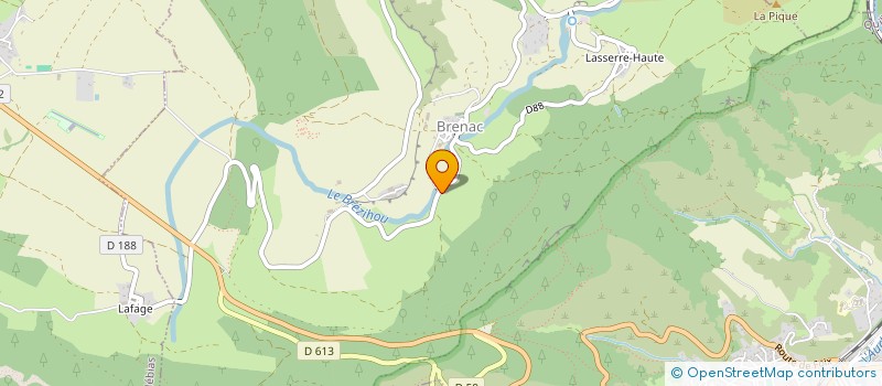 localisation de l'entreprise MADAME HEDINA NOUAR  QUILLAN