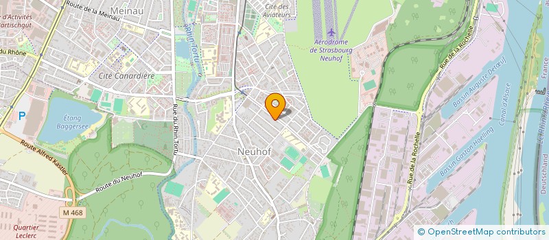 localisation de l'entreprise MADAME HEDIYE YASAR à STRASBOURG