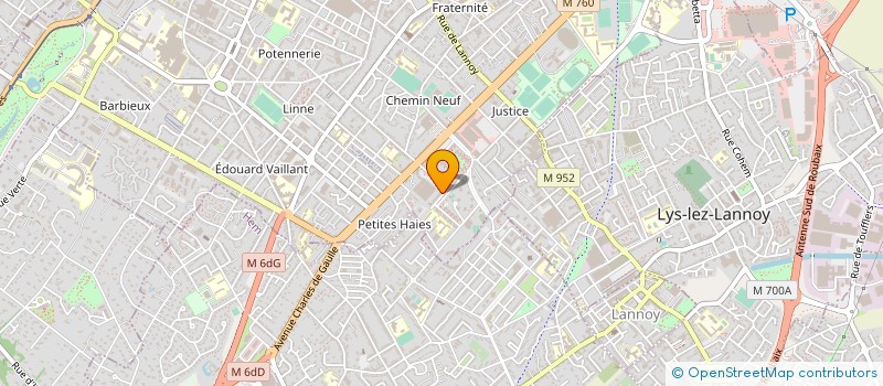 localisation de l'entreprise MADAME HEDJILA NEDJAR à ROUBAIX