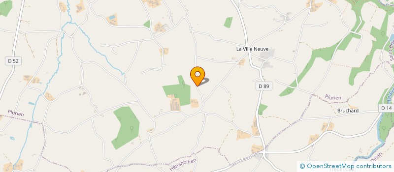 localisation de l'entreprise MADAME HEDWIGE LUCET à PLURIEN