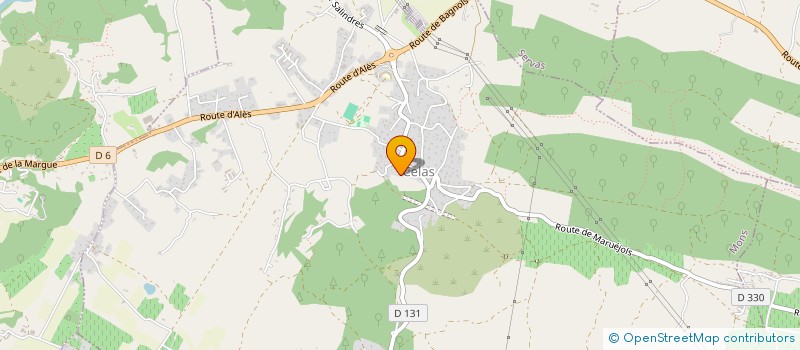 localisation de l'entreprise MADAME HEDWIGE PUECH  MONS