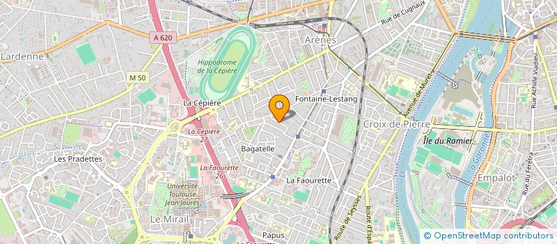 localisation de l'entreprise MADAME HEGOA GARAY à TOULOUSE
