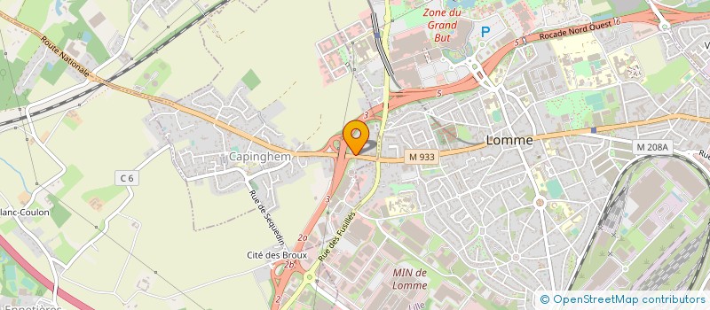 localisation de l'entreprise MADAME HEIDE HARTMANN à LILLE