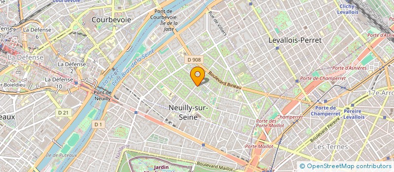 localisation de l'entreprise MADAME HEIDE LEONHARDT à NEUILLY-SUR-SEINE