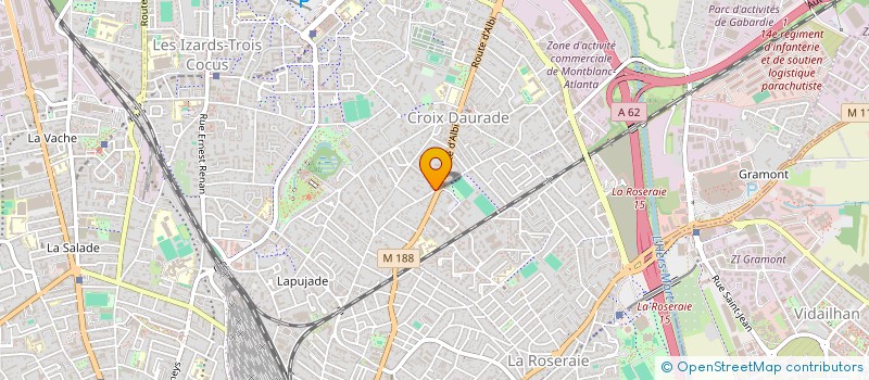 localisation de l'entreprise MADAME HEIDHI BIKOUTA  TOULOUSE