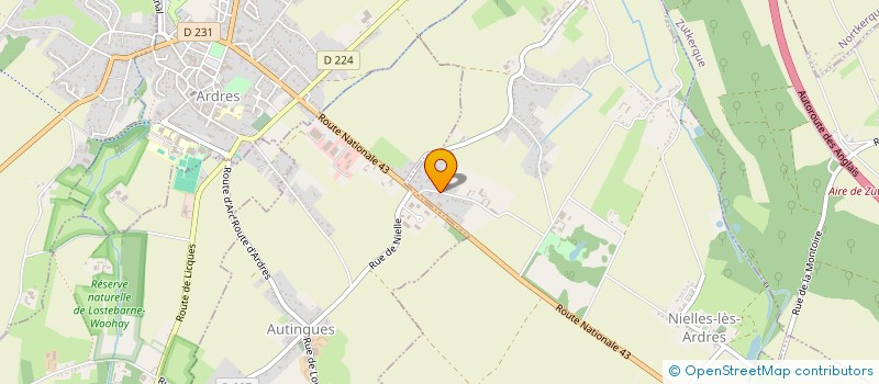 localisation de l'entreprise MADAME HEIDI ABRAHAM  NIELLES-LES-ARDRES