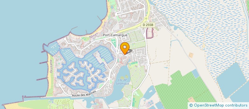 localisation de l'entreprise MADAME HEIDI BRIDE  LE GRAU-DU-ROI