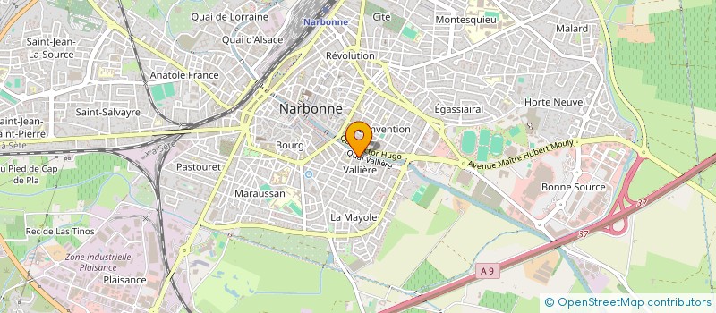localisation de l'entreprise MADAME HEIDI ERNAGA à NARBONNE