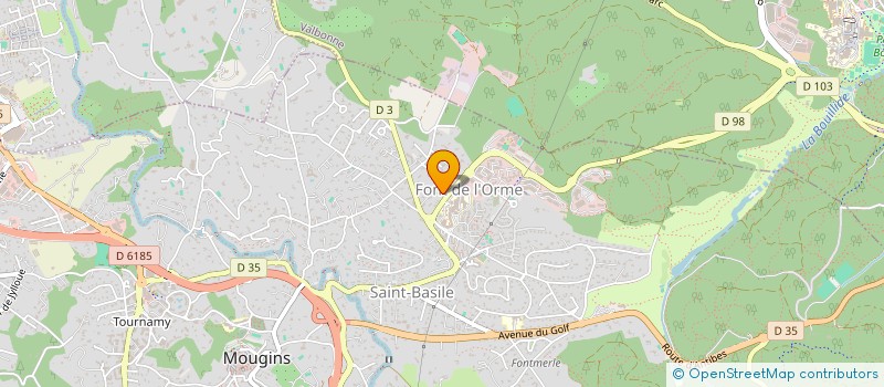 localisation de l'entreprise MADAME HEIDI GROT à MOUGINS