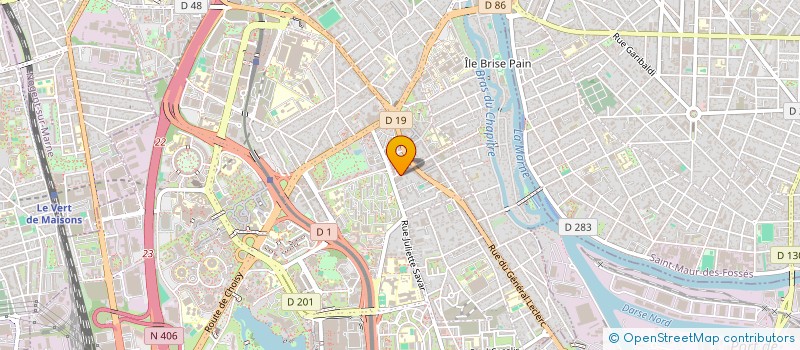 localisation de l'entreprise MADAME HEIDI GUERIN  CRETEIL