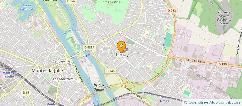 localisation de l'entreprise MADAME HEIDI GUISLAIN  LIMAY