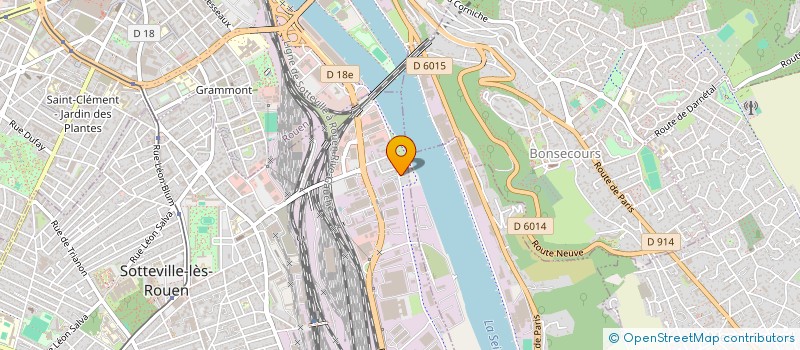 localisation de l'entreprise MADAME HEIDI LAMBERGER  SOTTEVILLE-LES-ROUEN