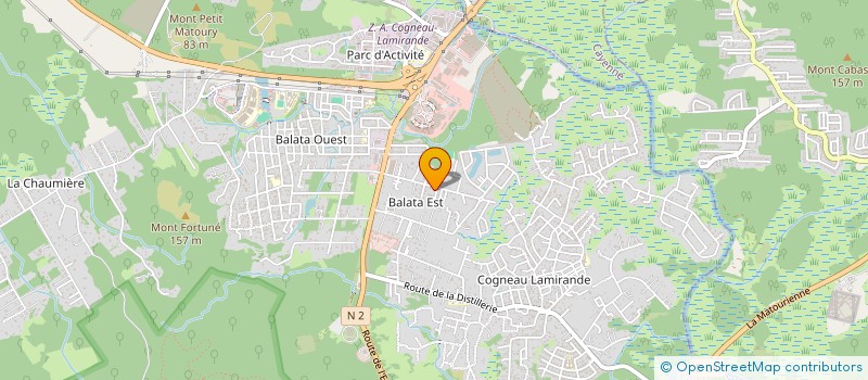 localisation de l'entreprise MADAME HEIDI ROZAN  MATOURY