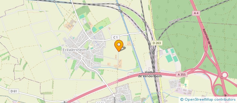 localisation de l'entreprise MADAME HEIDI SCHMITT  ECKWERSHEIM