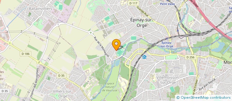 localisation de l'entreprise MADAME HEIDI WECHTLER  EPINAY-SUR-ORGE