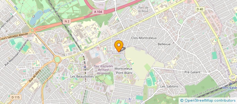 localisation de l'entreprise MADAME HEIDJILA YASMINA TALAOUANOU à VILLEPINTE