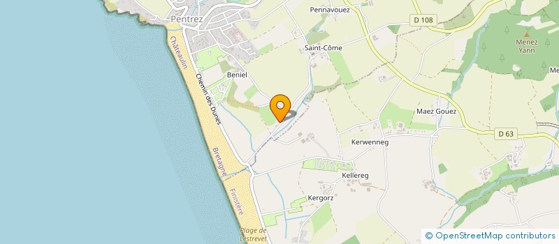 localisation de l'entreprise MADAME HEIDRUN HEZEL  SAINT-NIC