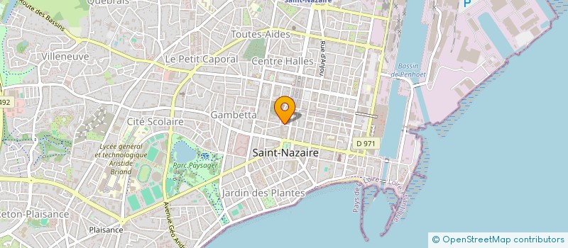 localisation de l'entreprise MADAME HEIMAIRE FARIKI  SAINT-NAZAIRE