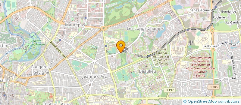localisation de l'entreprise MADAME HEITIARE MATAURUA BOURDAIS à RENNES