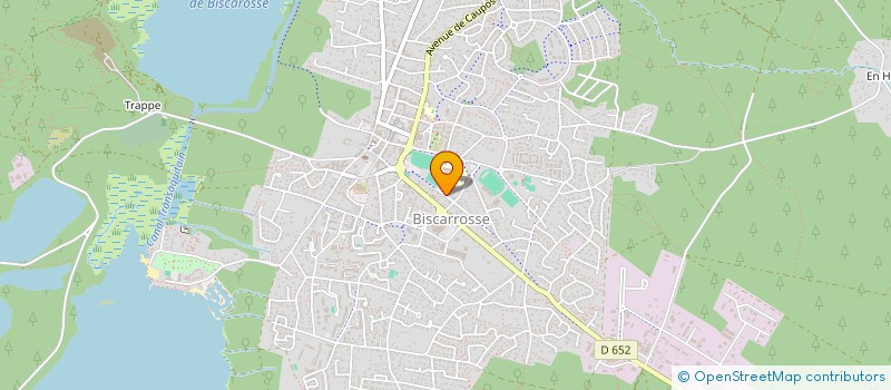 localisation de l'entreprise MADAME HEIVA LISSAR  BISCARROSSE