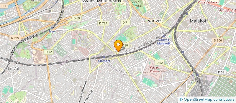 localisation de l'entreprise MADAME HEJER OUNI  VANVES