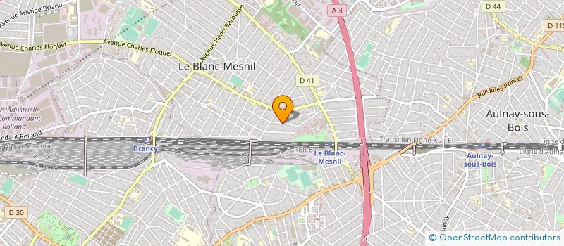 localisation de l'entreprise MADAME HELA BEN AMOR à LE BLANC-MESNIL
