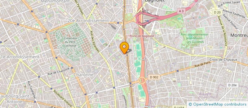 localisation de l'entreprise MADAME HELA JEBALI  PARIS