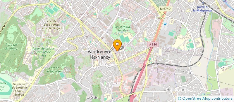 localisation de l'entreprise MADAME HELA MEDINI  VANDUVRE-LES-NANCY