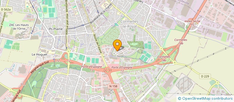 localisation de l'entreprise MADAME HELA MEFTAH  CORMELLES-LE-ROYAL