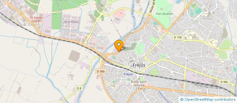 localisation de l'entreprise MADAME HELA SDIRI à FREJUS