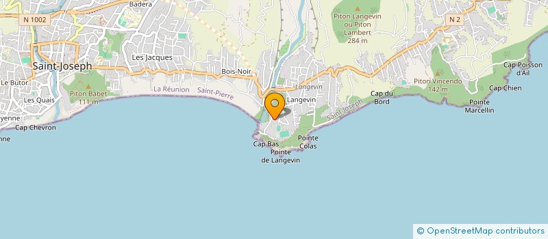 localisation de l'entreprise MADAME HELDA MAILLOT  SAINT-JOSEPH