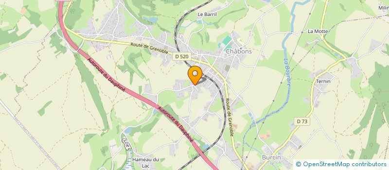 localisation de l'entreprise MADAME HELEA MORICE  CHABONS